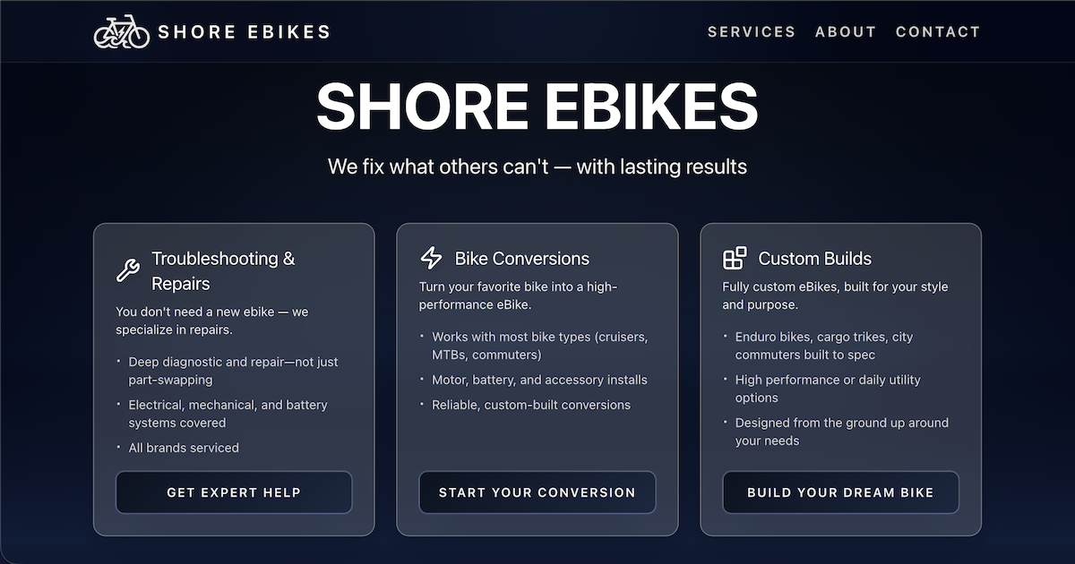 SHORE EBIKES (Appointment Only) - eBike shop in Neptune City, NJ